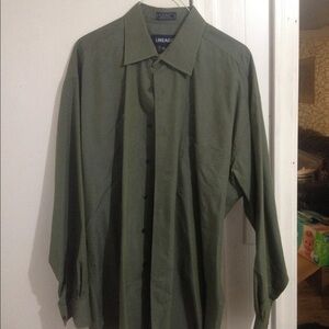 - Mens Olive Green Shirt. Like New. 34-35